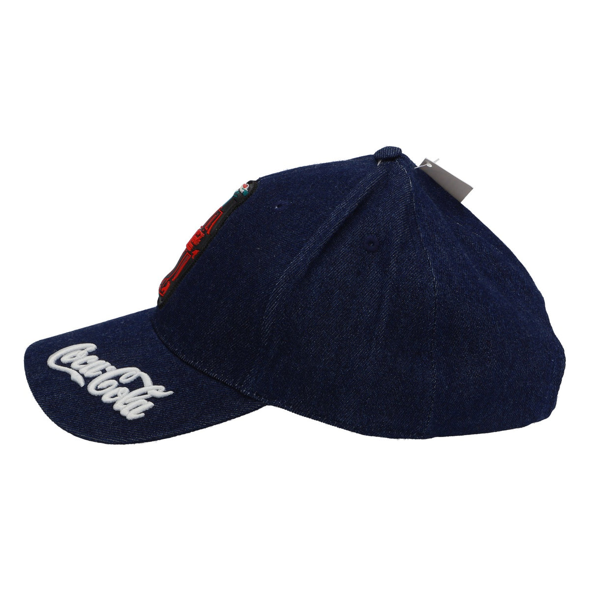 Coca Cola baseball cap trucker cap Genuine denim high-quality embroidery – View 3