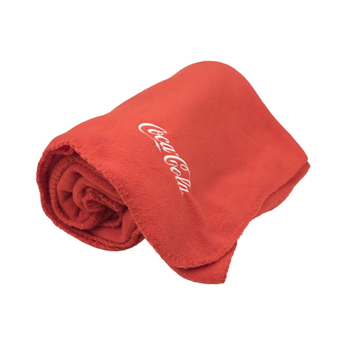 Coca Cola Blanket Polyester Closure Fleece Outdoor Festival Picnic Beach