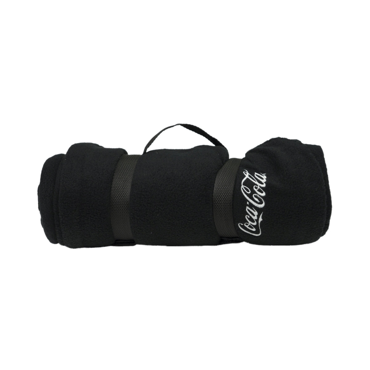 Coca Cola Blanket Polyester Closure Fleece Outdoor Festival Picnic Snuggle