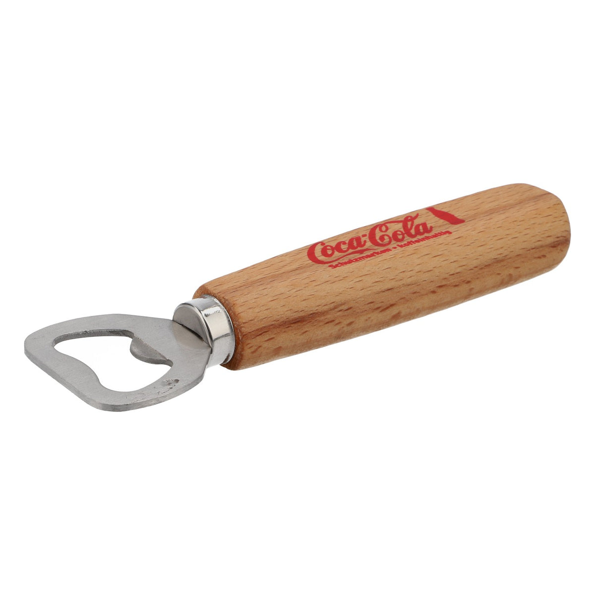 Coca Cola Real Wood Retro Bottle Opener Cap Lifter Cult Opener
