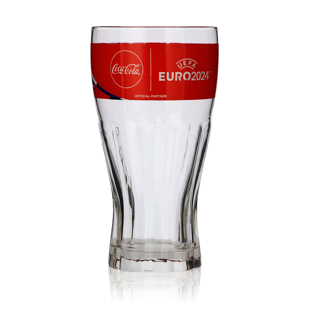 Coca Cola glass 0.36 l Willi cup contoured glass EURO 2024 soccer special edition 2 – View 2
