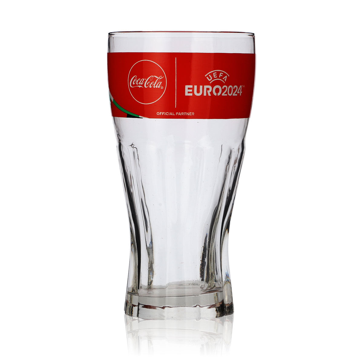 Coca Cola glass 0.36 l Willi cup contour glass EURO 2024 soccer special edition 6 – View 2