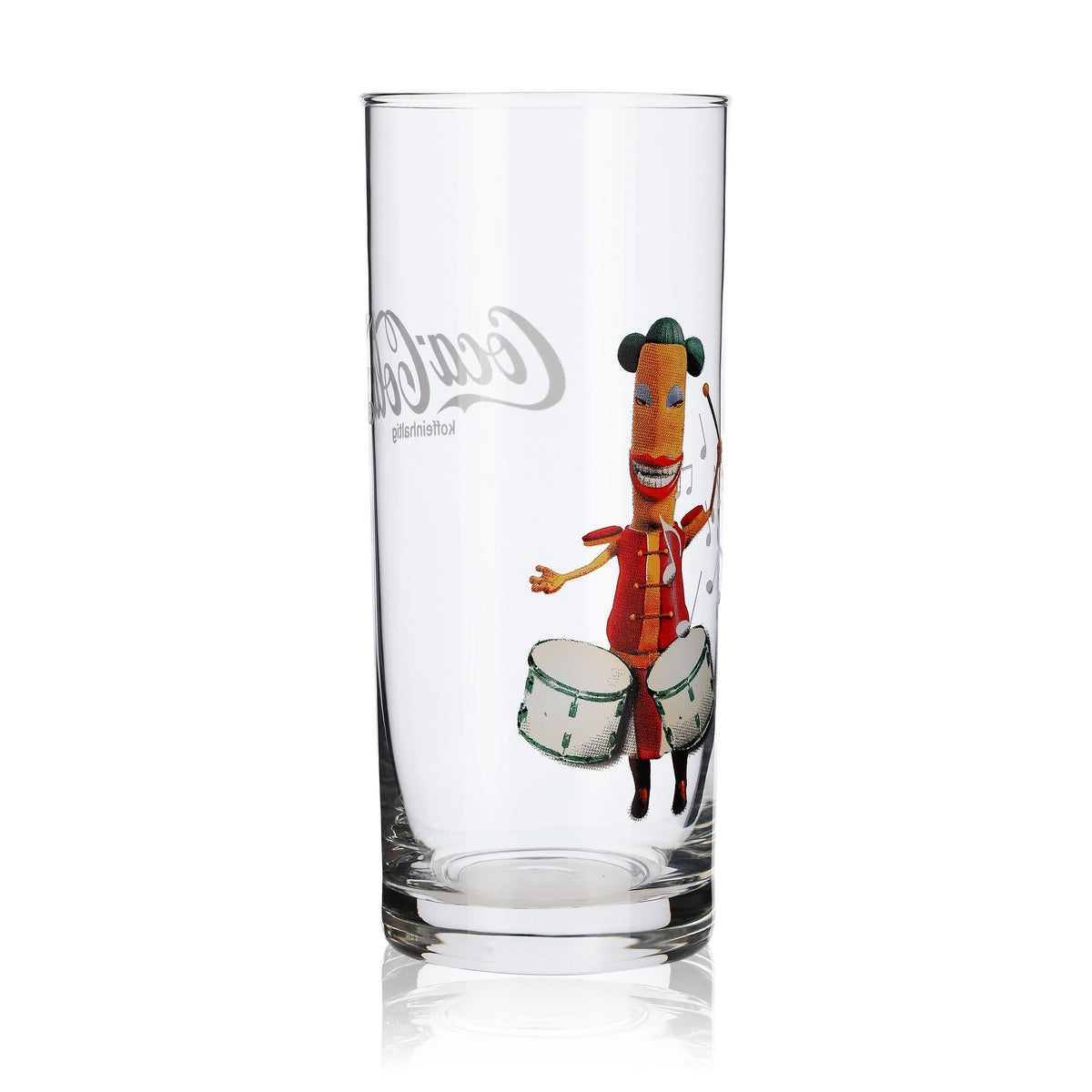 Coca Cola glass soft drink glasses 0.3 l cup collector's glass "Drum" – View 4