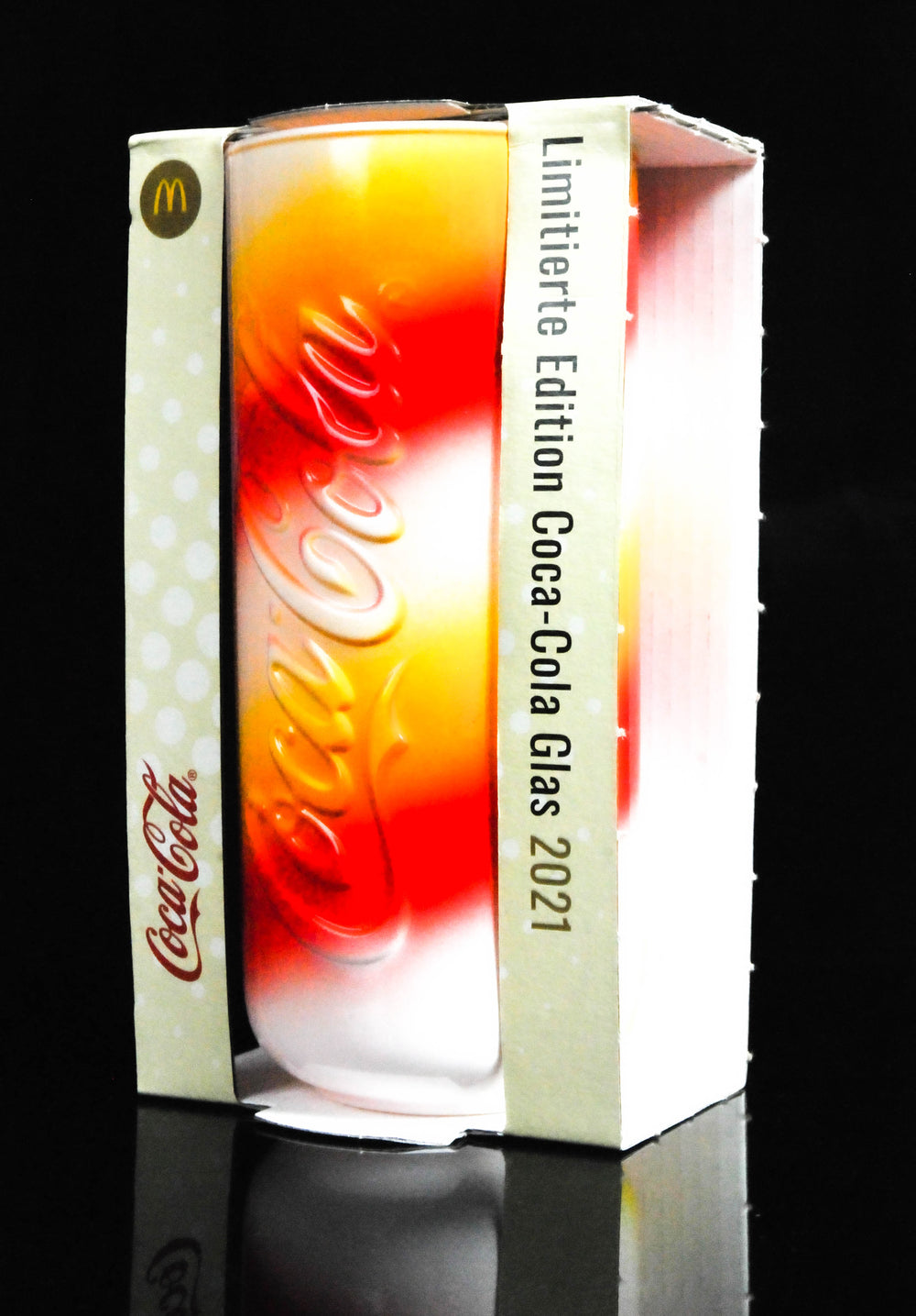 Coca Cola glasses Collector's glass 50 years of McDonald's Birthday Edition 2021