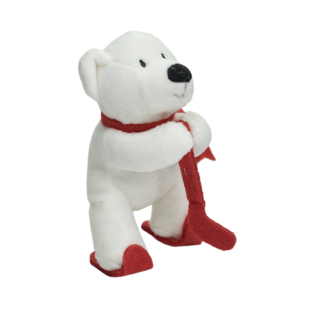 Coca Cola Cuddly Toy Polar Bear Fabric Teddy Bear Hockey Player Collectible Toy