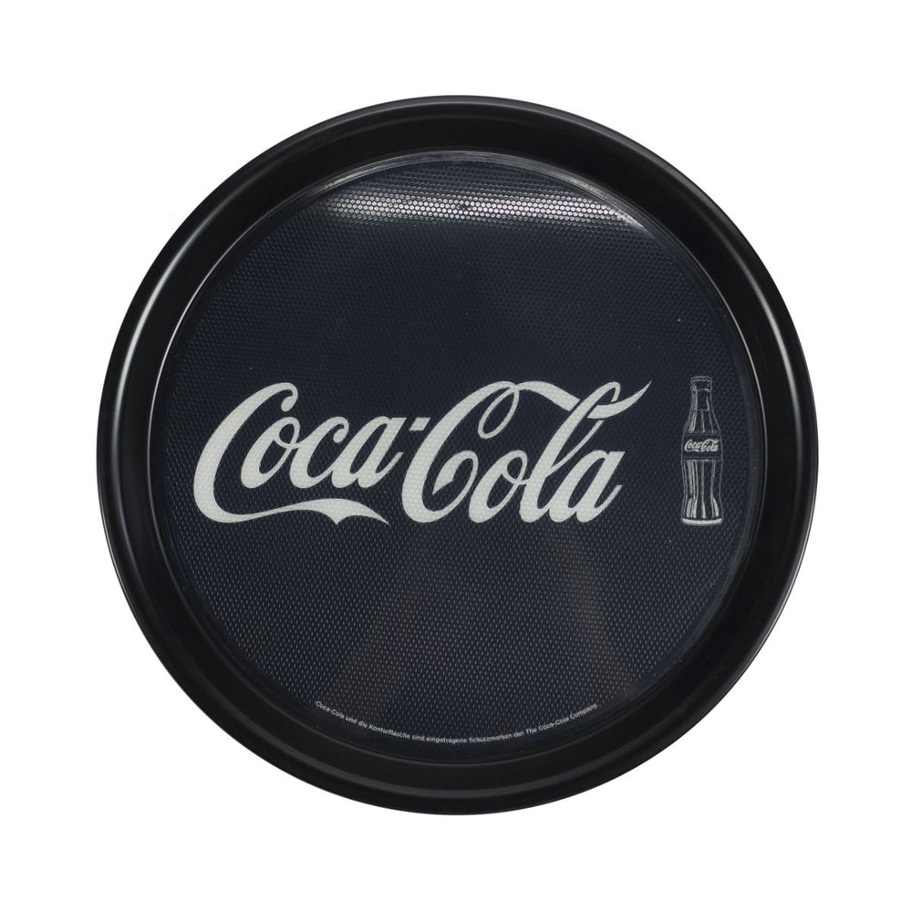 Coca Cola serving tray Ø37cm drinks food service anti-slip