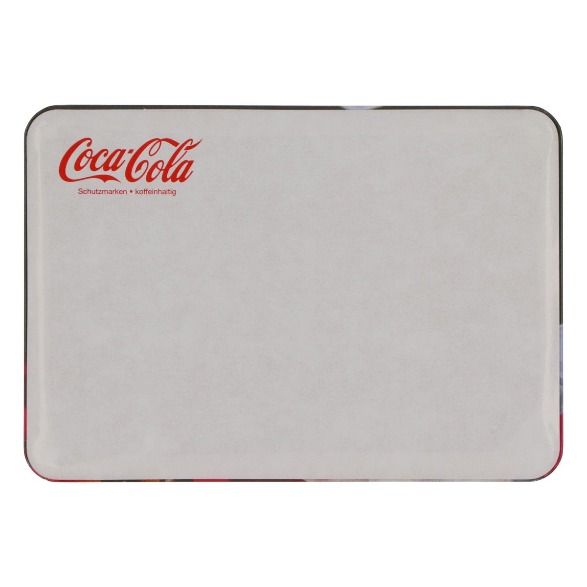 Coca Cola soft drink tin sign wall sign wall decoration Christmas 15x10.5 cm Santa Claus – View 2