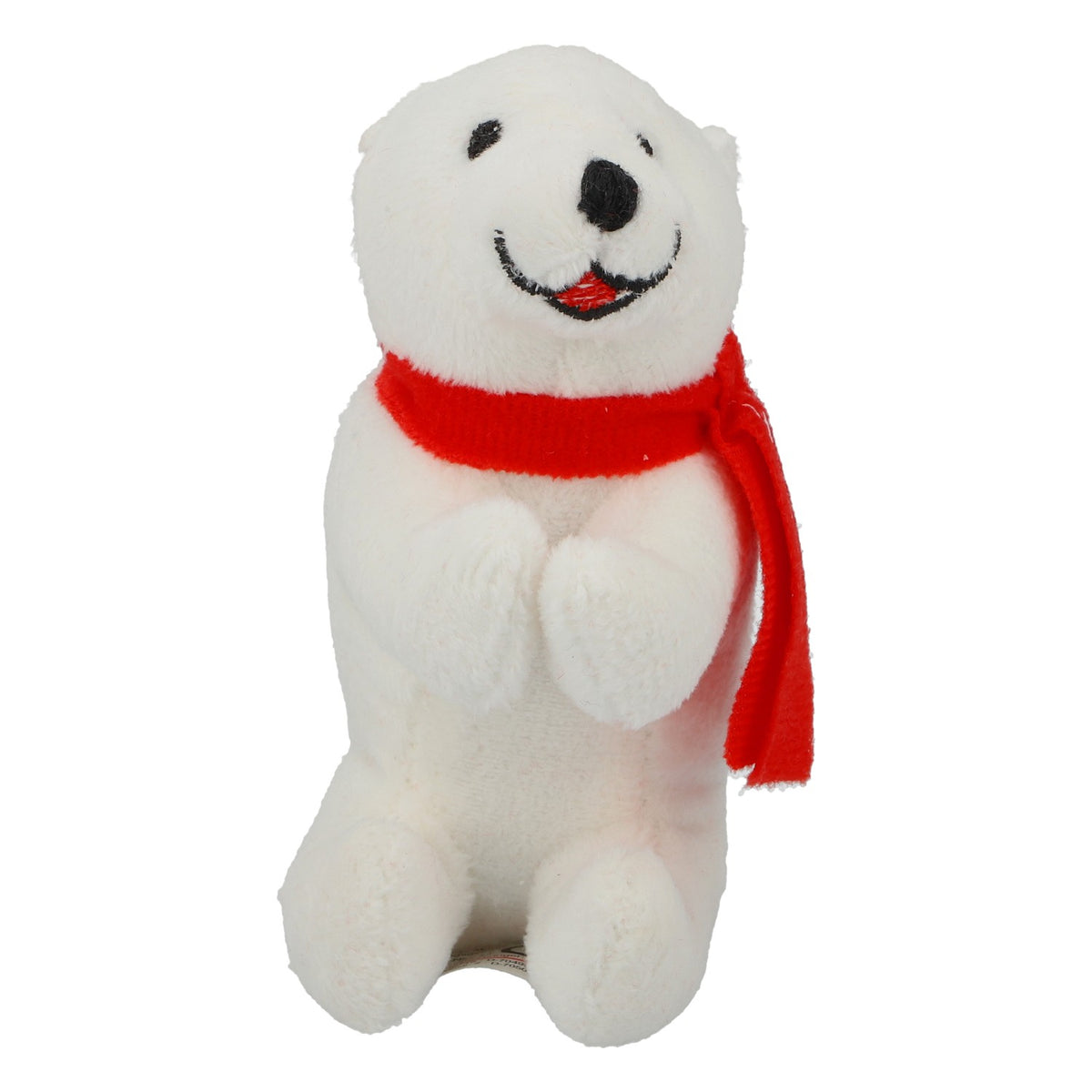 Coca-Cola Soft Drink Polar Bear Stuffed Animal (Standing), White Blended Fabric – View 4