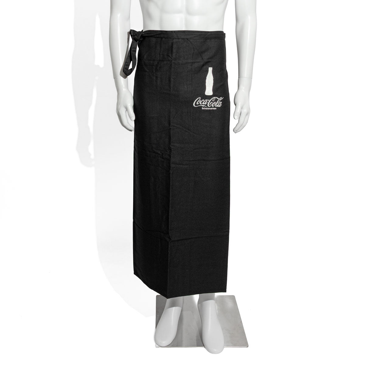 Coca Cola Soft Drink Apron Waiter Apron Bistro Apron Long Black "Trademarks"