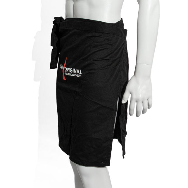 Coca Cola Soft Drink Apron Waiter Apron Bistro Apron Short Black "The Original" with Pocket – View 4
