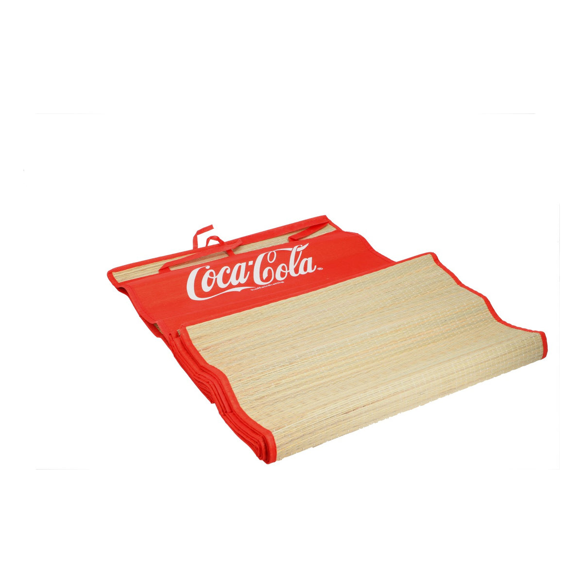 Coca Cola beach mat Camping mat Raffia foldable 173 x 69 cm – View 2