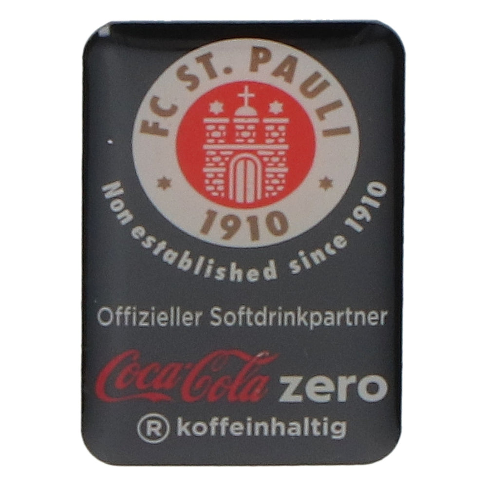 Coca Cola Zero pin badge "FC St. Pauli"
