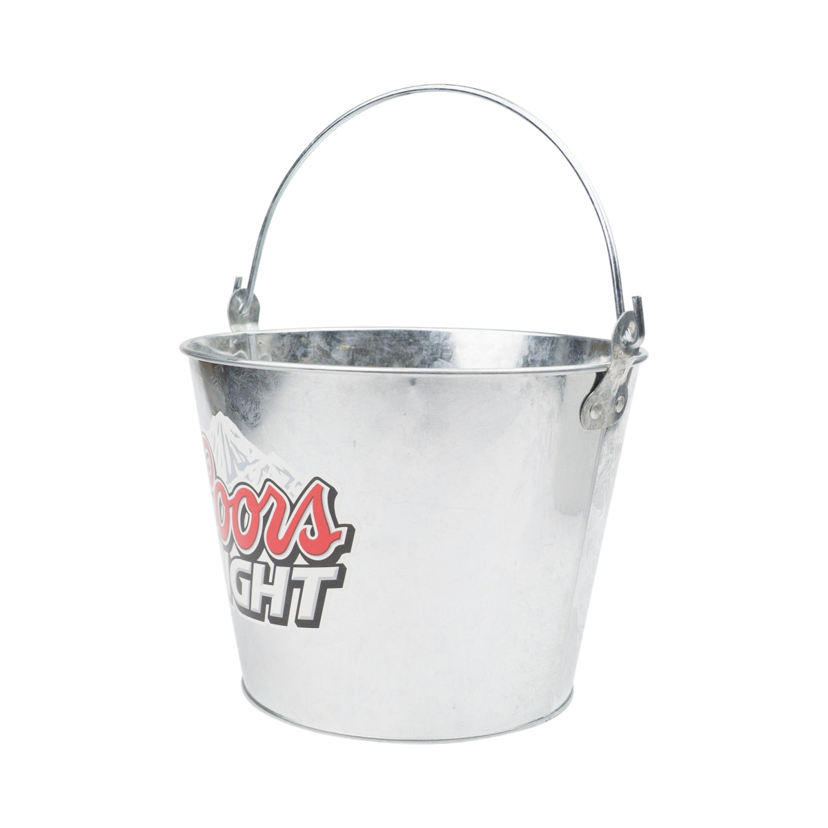 Coors Light Beer Ice Bucket 5L Tin Bottle Cooler Ice Cube Box Handle Bar Beer – View 3
