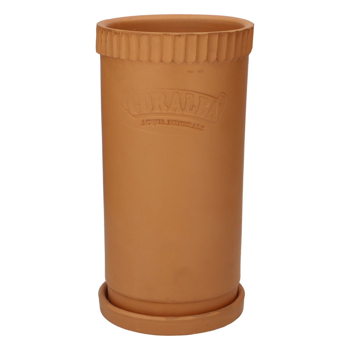Coralba Water Bottle Cooler Cooler Ceramic with Base, Two-Piece