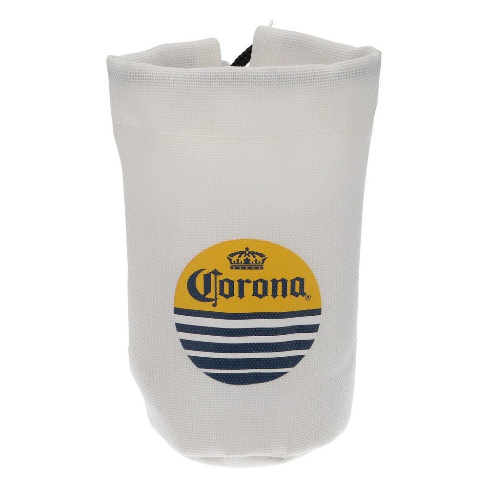 Corona beer bottle holder bottle cooler sleeve camping white