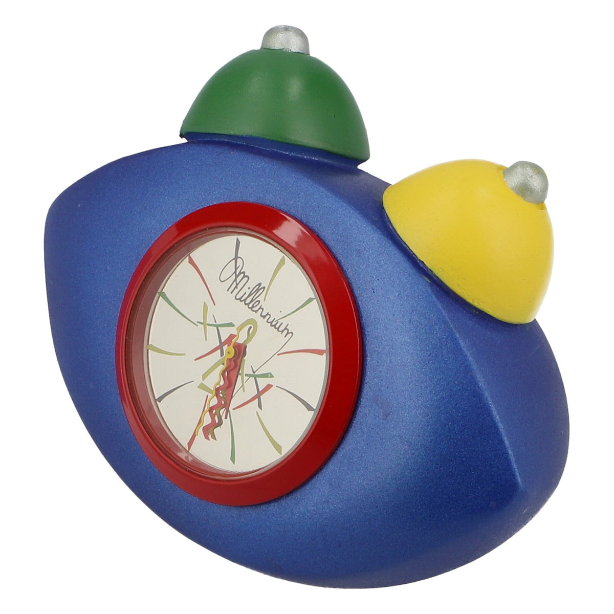 Courvoisier Cognac Paperweight, Decorative Alarm Clock Design, Mirror, Millennium, Wood – View 2