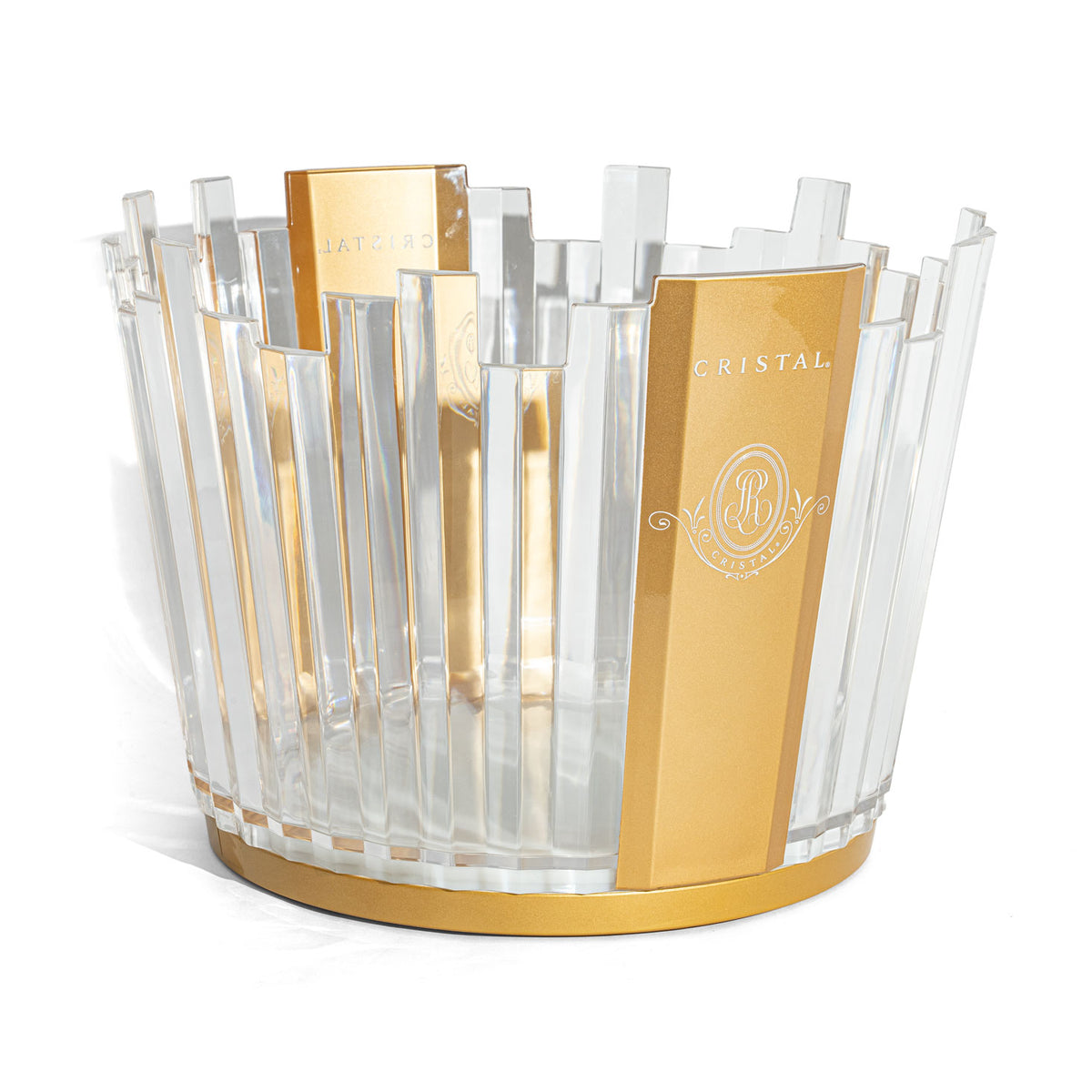 Cristal Champagne Bottle Cooler LED Luminous Ice Bowl Ice Cube Tray – View 4