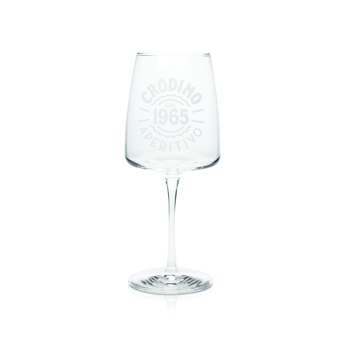 6x Crodino Aperitivo Glass 48cl Wine Glass 1965 Cocktail Glasses Long Drink Bitter – View 2