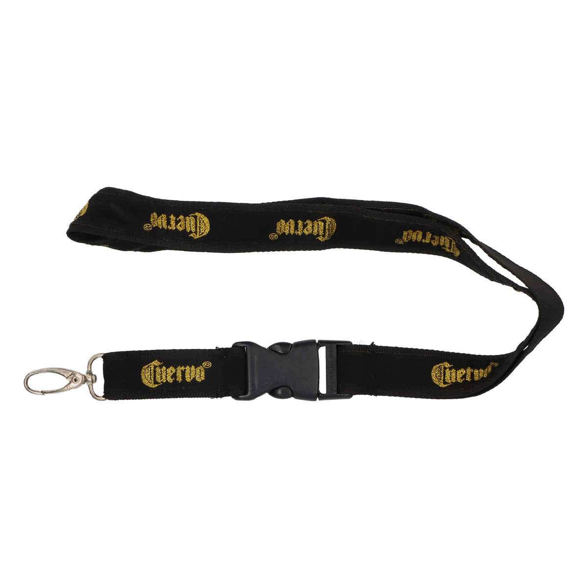 Cuervo Jose Tequila Lanyard Keyring Key Chain Black Gold