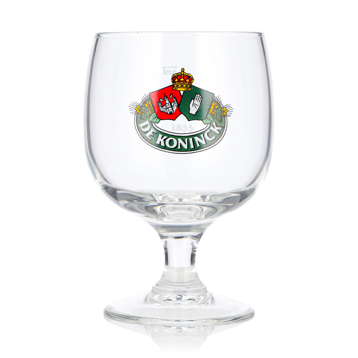 De Koninck Beer Glass 0.25 L Tulip Green Logo Beer Glass Goblet Beer Tulip Nosing