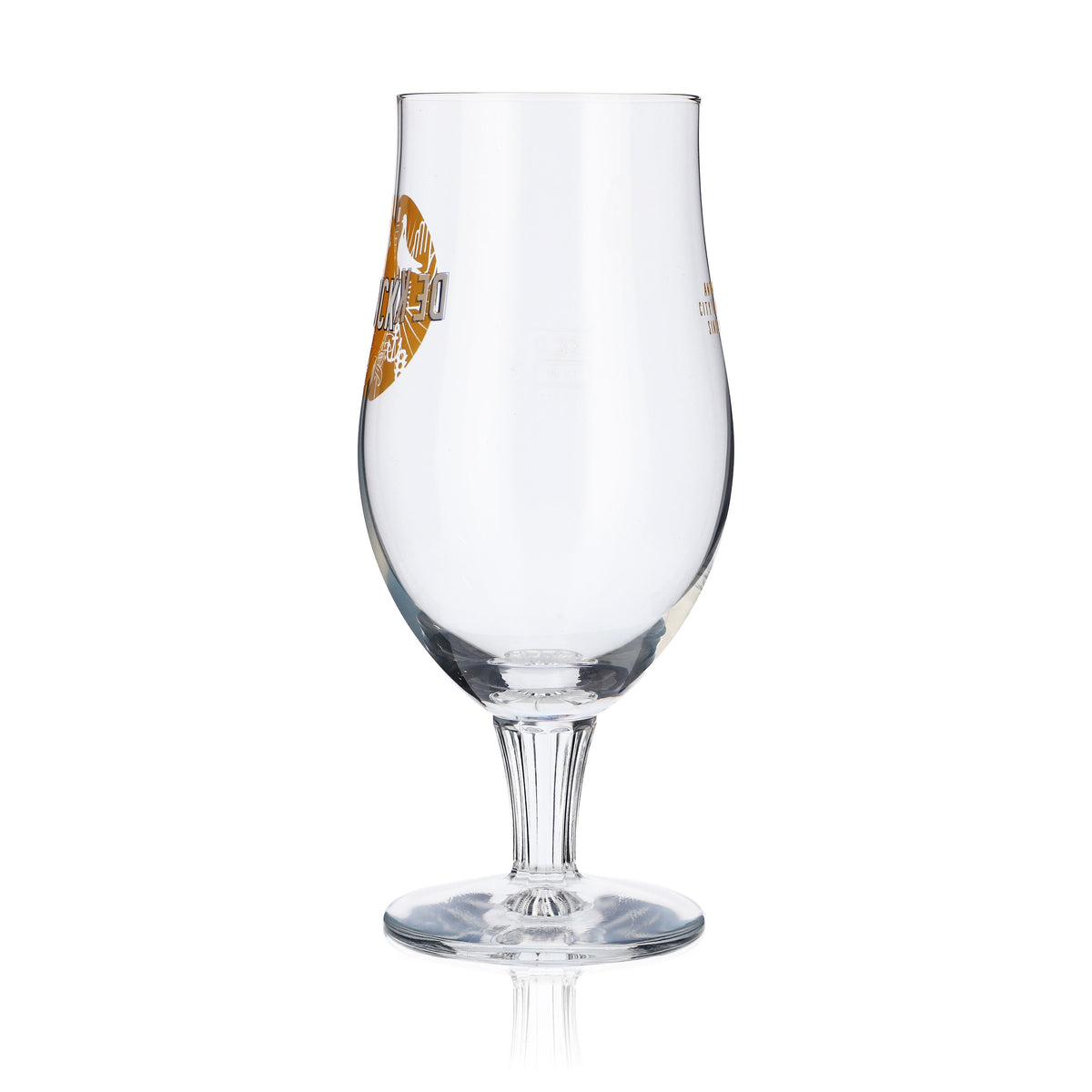 De Koninck Beer Glass Trophy Glasses 0.33l Trophy Craft Beer Yellow Logo – View 5