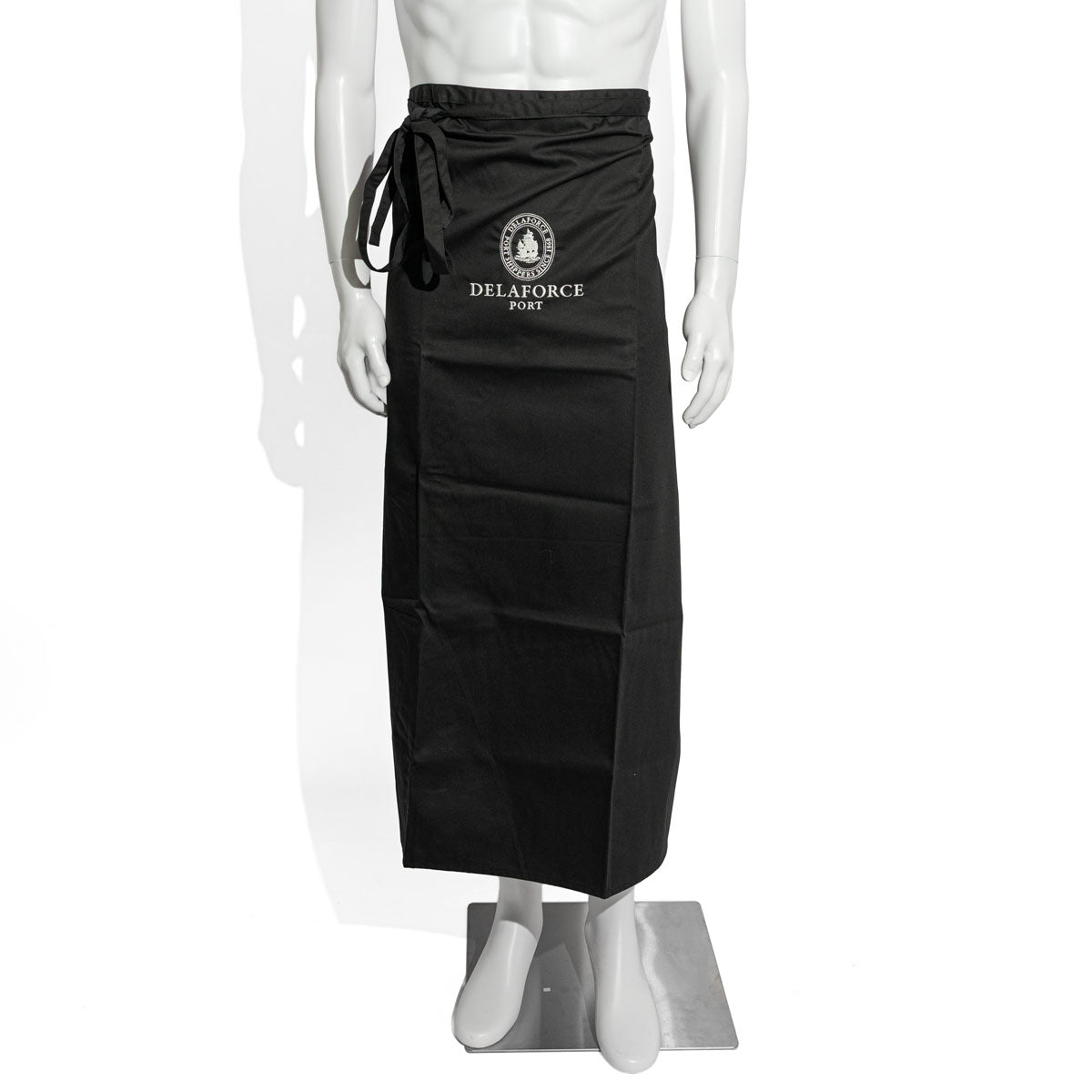 Delaforce Port Wine Bistro Apron Serving Apron Black Long Version