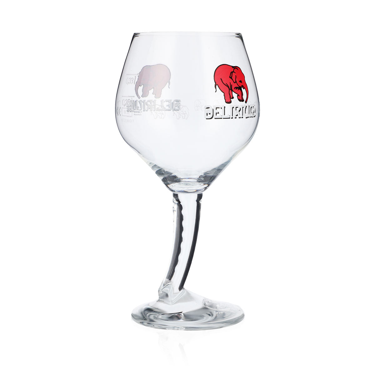 Delirium Beer Glass 0.33l + 0.25l Beer Glasses Goblet Balloon Glass Stem – View 2