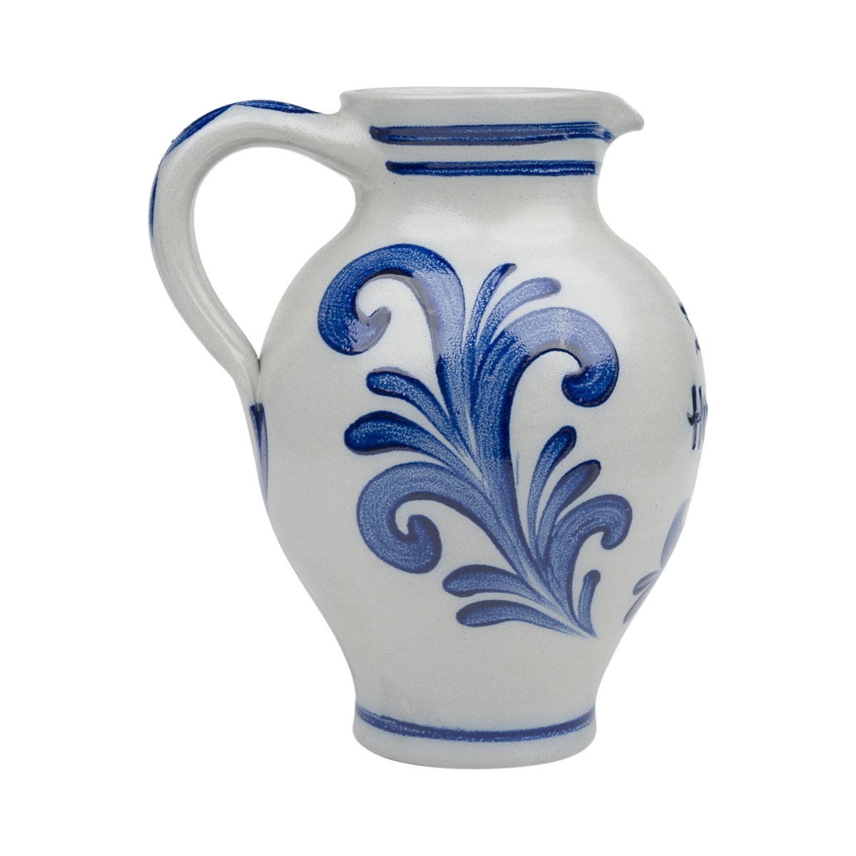 The old Hochstädter apple wine jug, 2L pitcher, carafe, Äppler stoneware