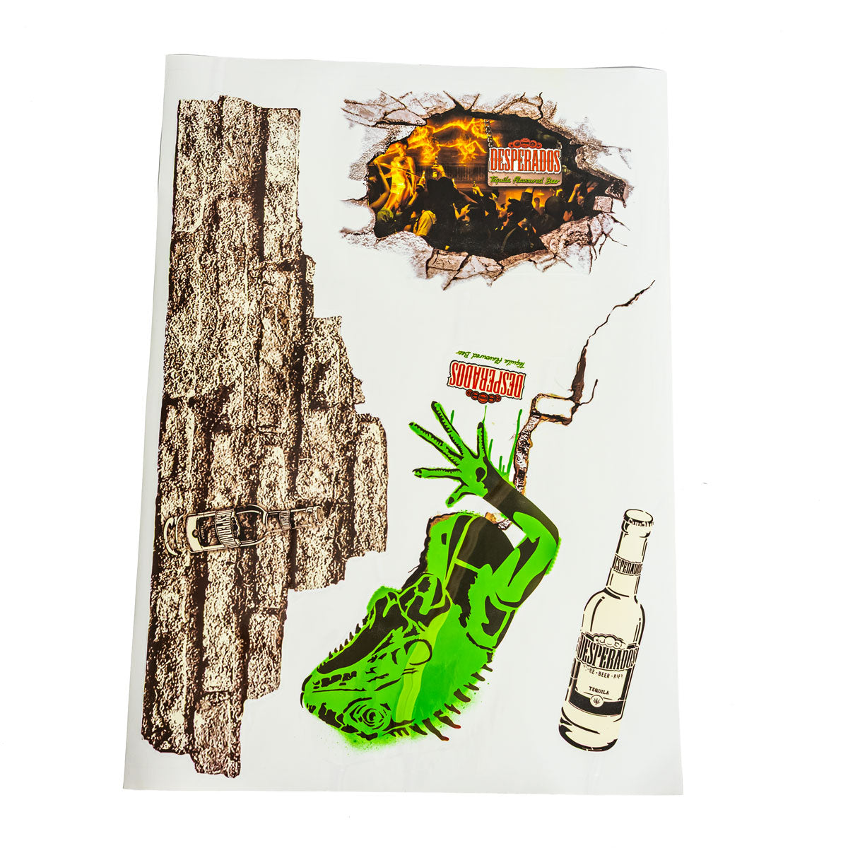 Desperados Beer Sticker Set Wall Sticker Decoration Wall Sticker White – View 4