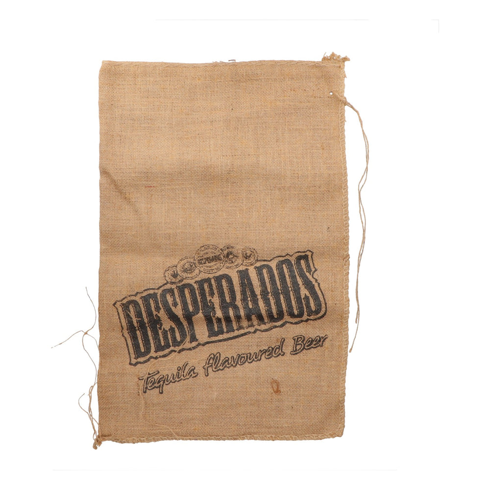 Desperados Beer Jute Bag Natural Fiber Linen Bag Potato Sack