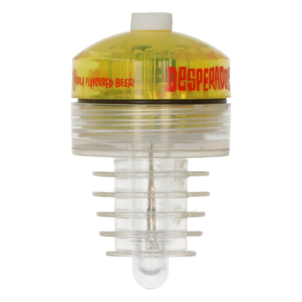 Desperados Beer LED Bottle Stopper Bottle Cap Crown Cap Yellow