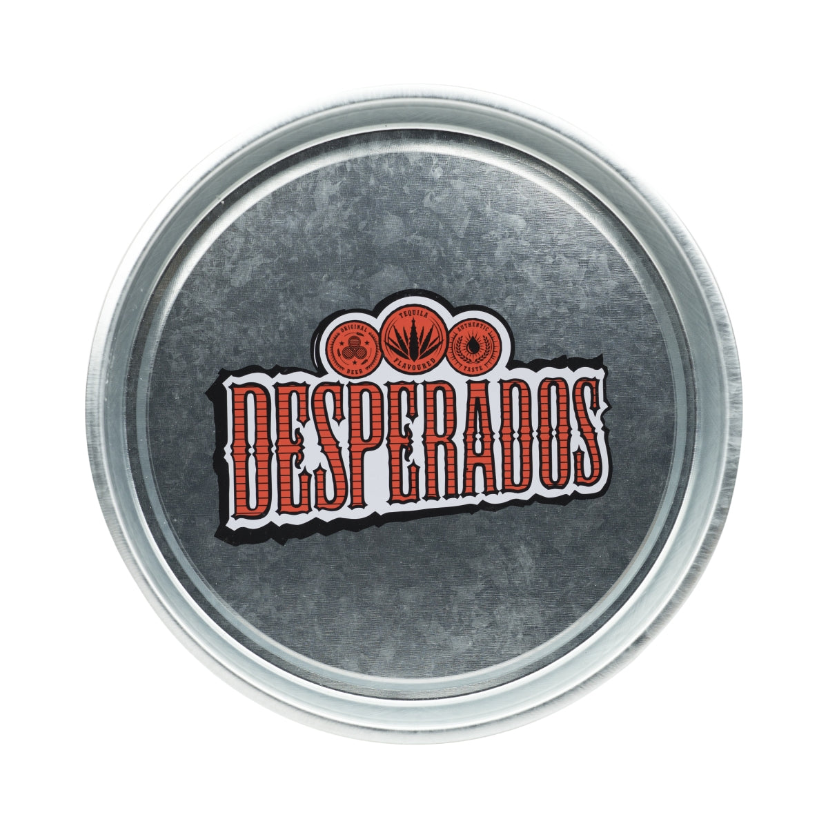 Desperados Beer Tray Metal 35cm Waiter Glasses Serving Tray Gastro Bar