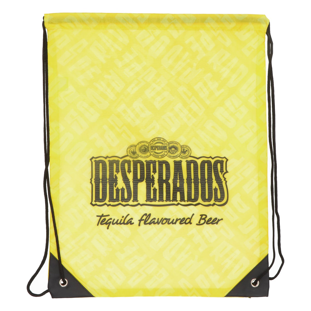 Desperados Extra Gym Bag String Bag Fabric Bag Backpack Yellow – View 2