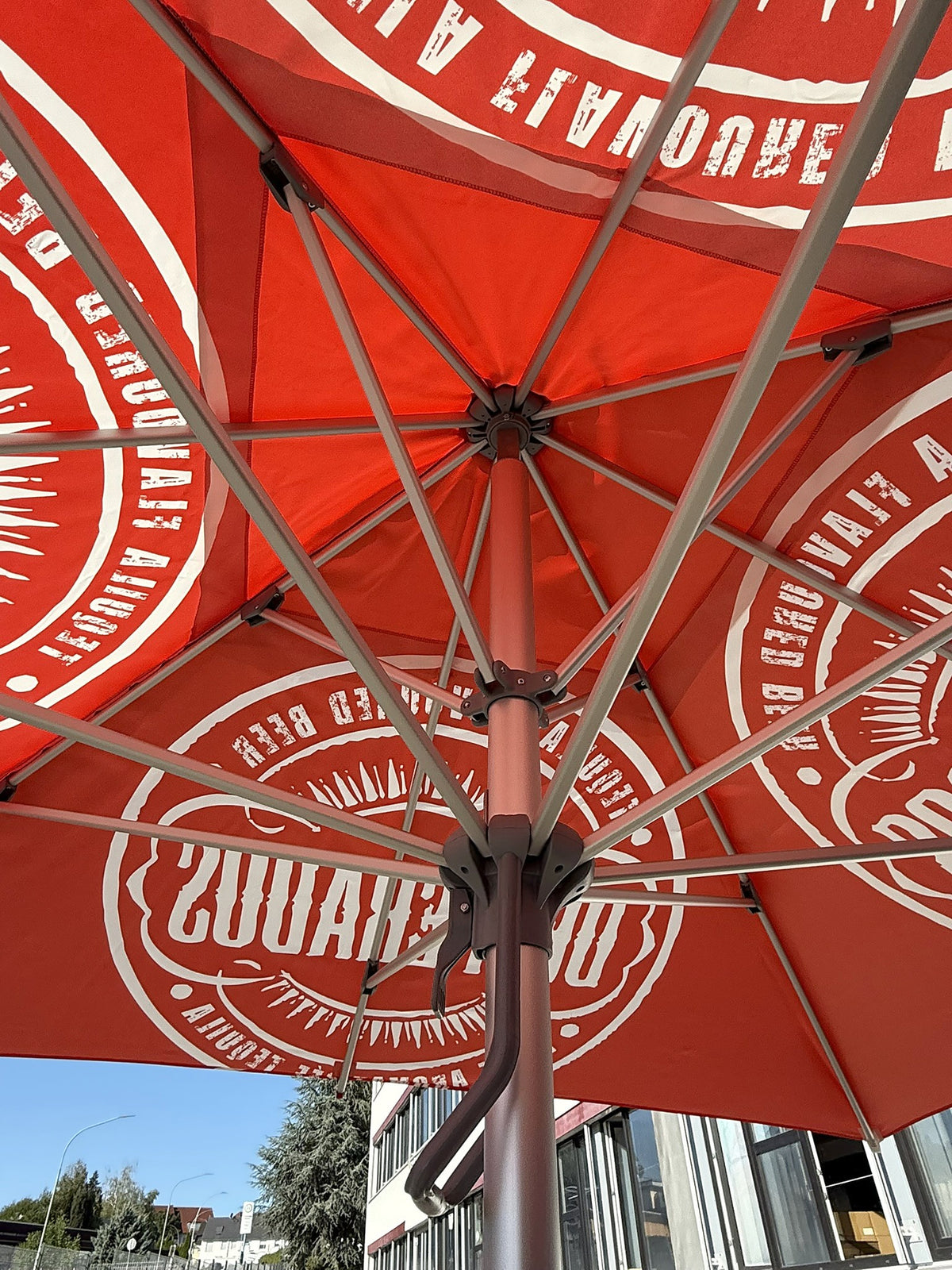 Desperados 3x3m Umbrella—Brewery, Restaurant, Beer Garden Umbrella – View 2