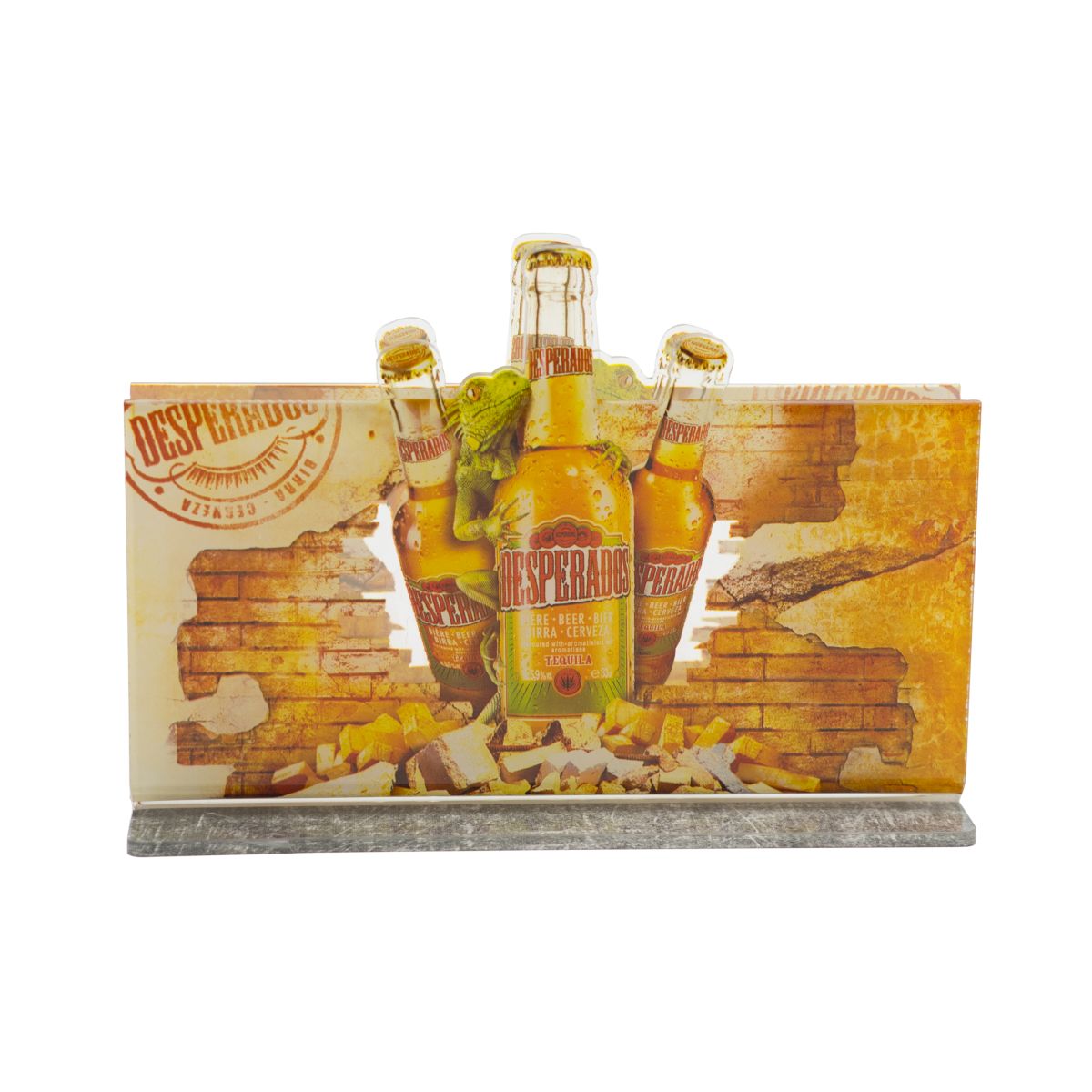 Desperados table stand menu card holder menu holder advertising stand – View 3