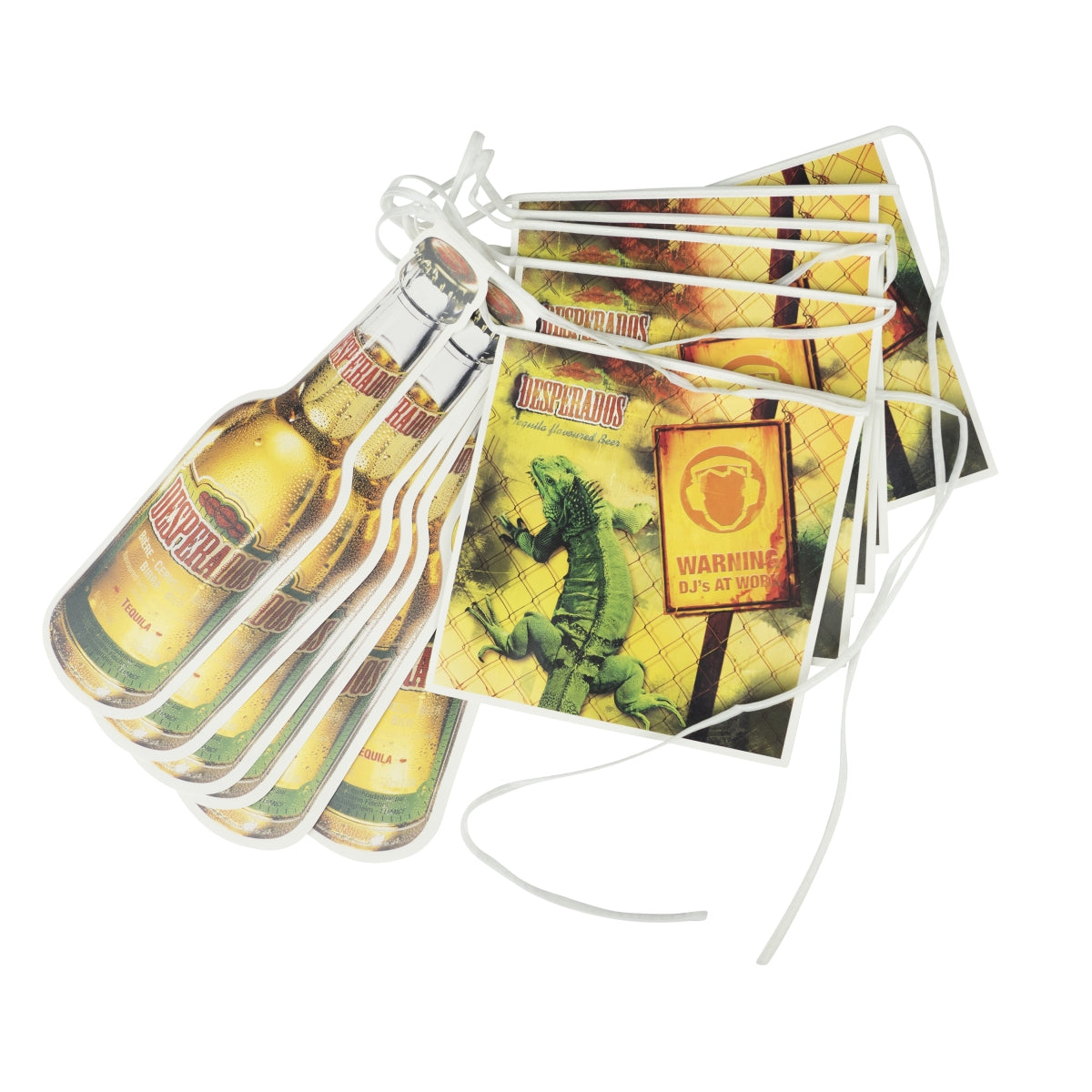 Desperados Pennant Chain Garland Hanging Decoration 10m Party Decoration Merchandise Gastro