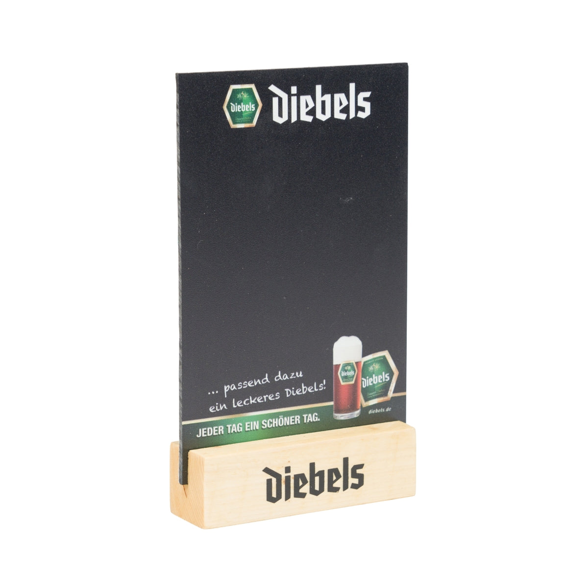 Diebels Beer Table Sign 15x11cm Chalkboard Menu Holder Cards Drinks Bar – View 2