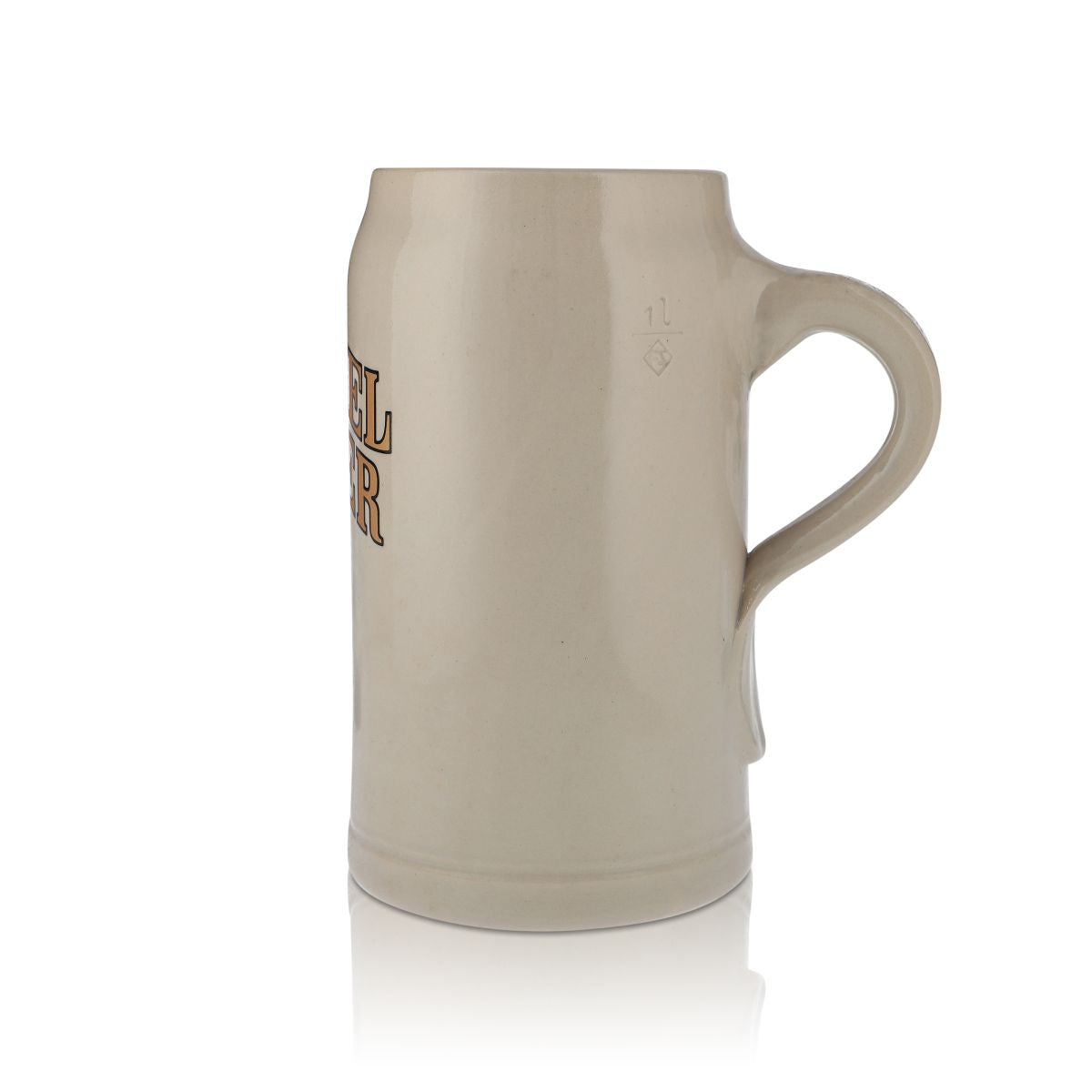 Spelt Acker glass 1l earthenware beer mug beer mug beer mug Seidel brewery – View 2