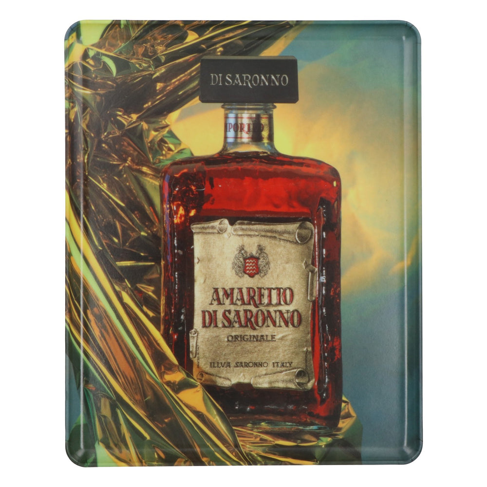 Disaronno Liqueur Tray Serving Tray  Amaretto Bottle Design Plastic