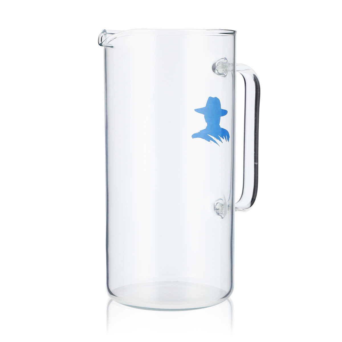 Don Julio Tequila Carafe Pitcher Water Jug Pourer 1.16 L Blue Motif – View 2