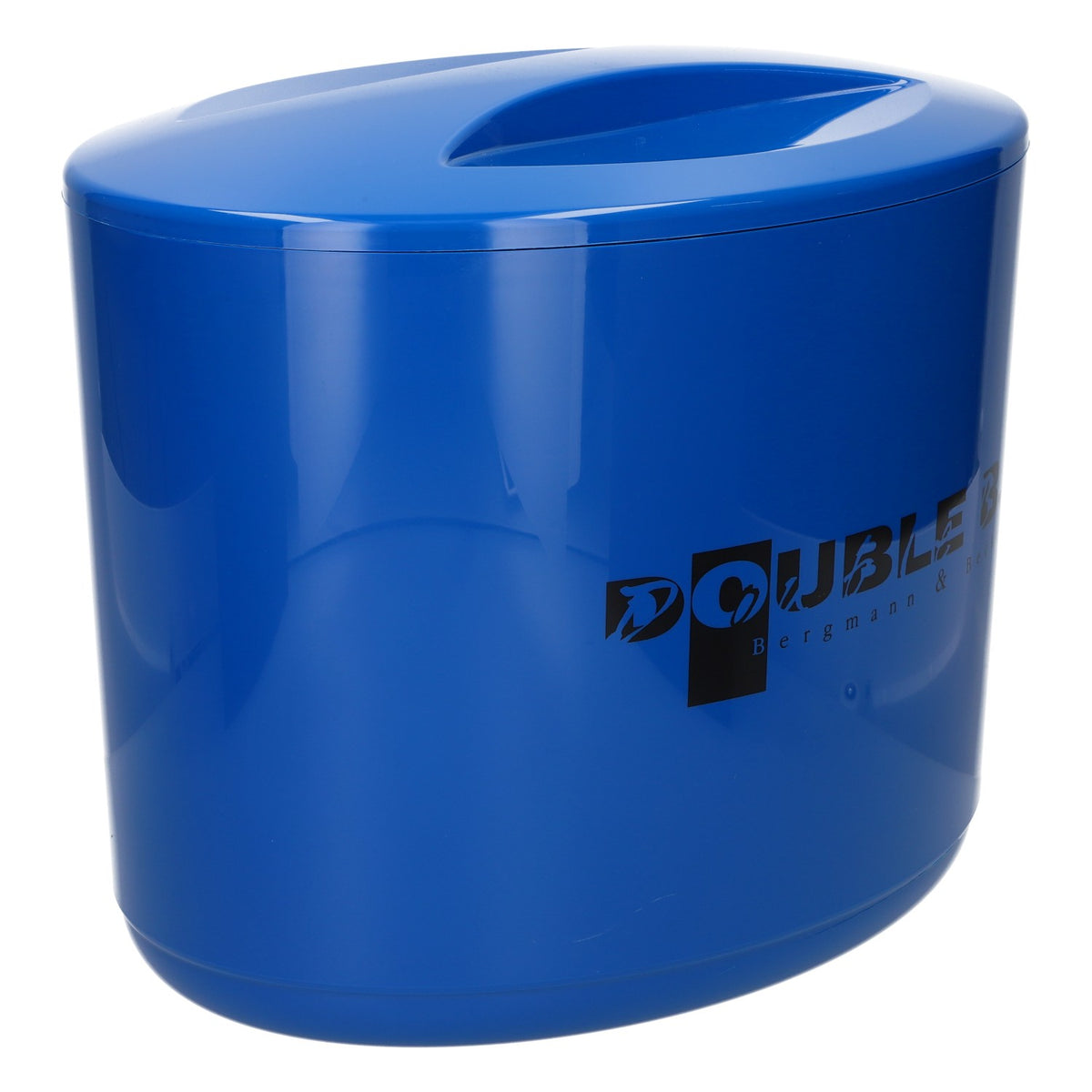 Double B. Ice Cooler 10L Bottle Cooler with Black Techno Consult Logo, New, Blue – View 2