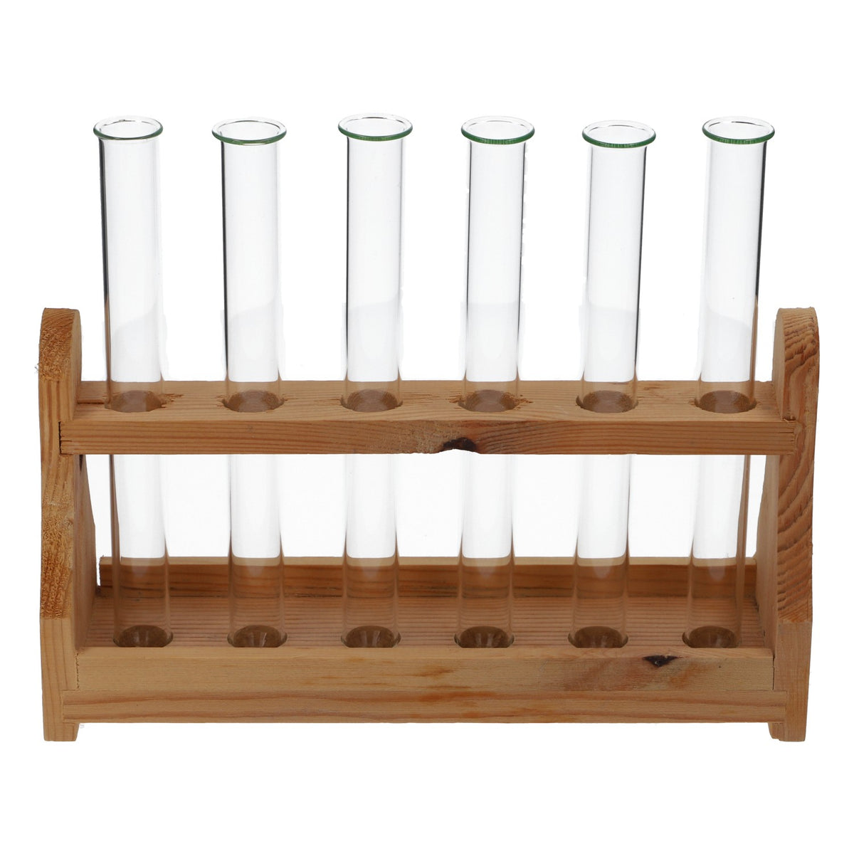 Dracula liqueur shot glass set, 6 test tubes + wooden holder