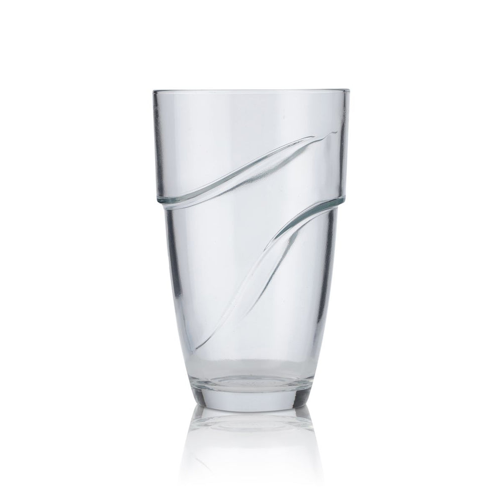 Duralex Wave glass 0.36l tumbler contour glass universal drinking glass gastro pub