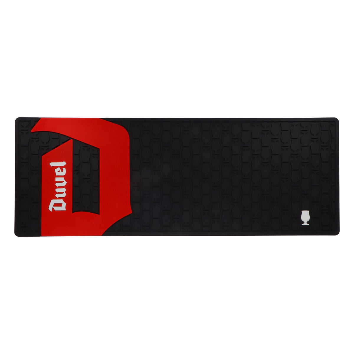 Duvel Beer Bar Mat Counter Mat Draining Mat Bar Accessories  Black 60x22 cm