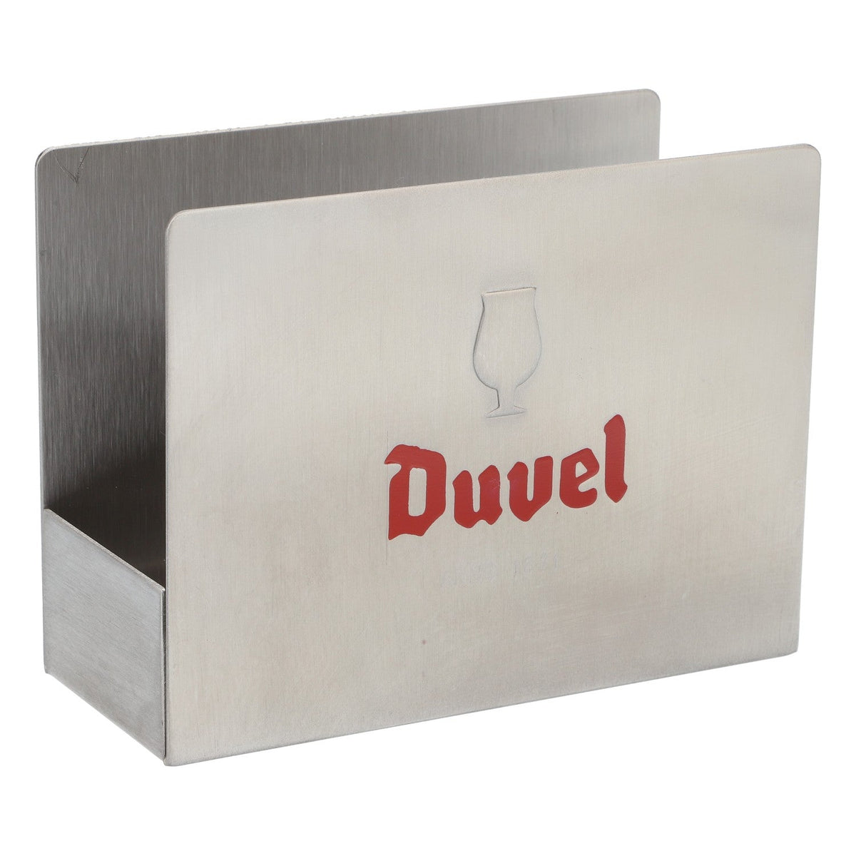 Duvel Beer Bar Bundle Set II consisting of 6x beer glasses 0.16l and 100x beer coasters with holder – View 3