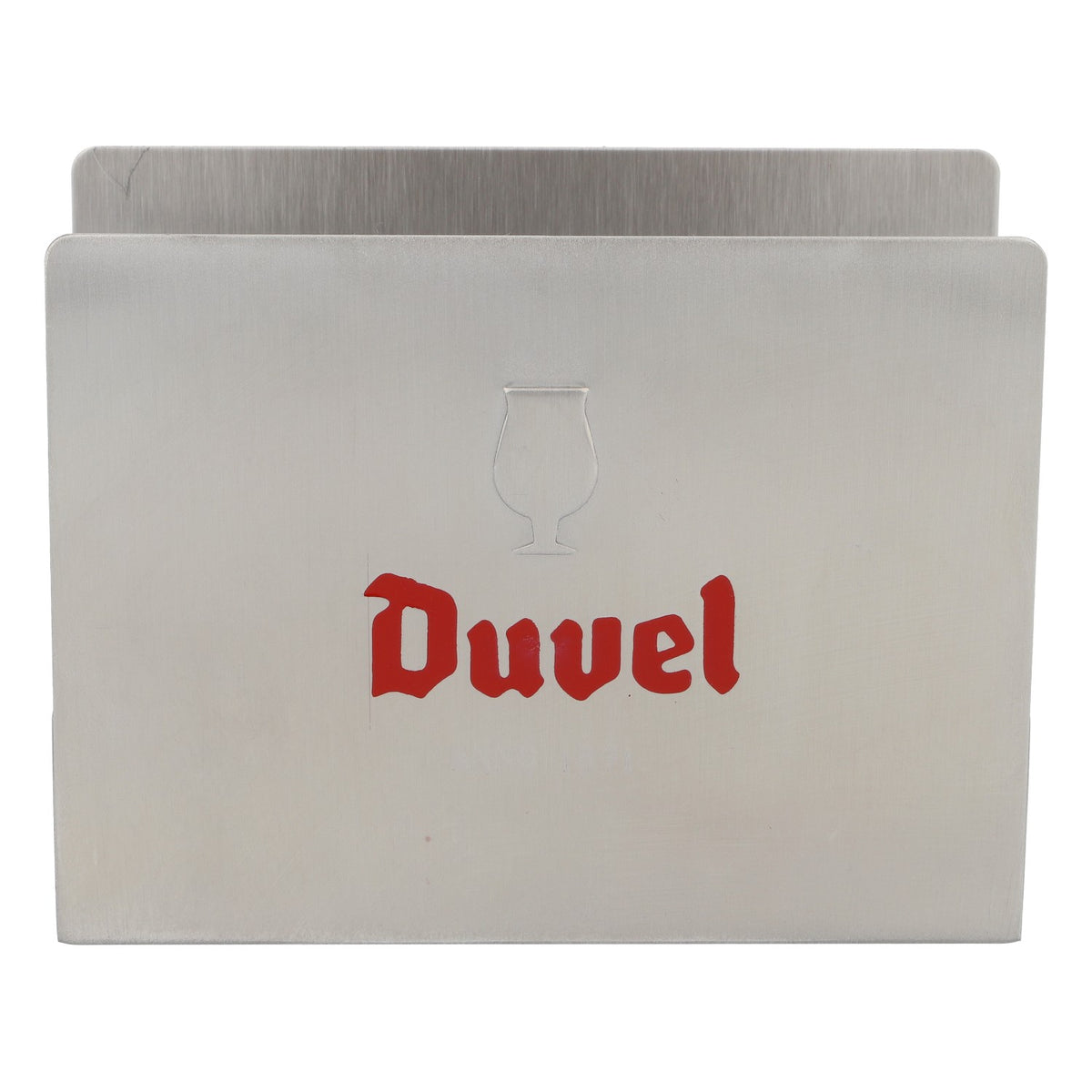 Duvel Beer Metal Beer Coaster Holder Beer Coaster Stand Silver – View 2
