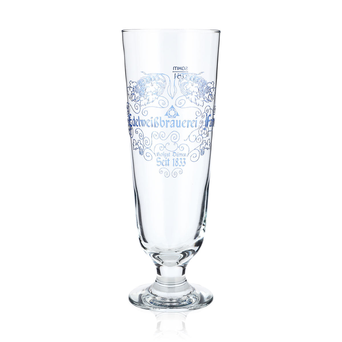 Edelweiss Brewery Beer Glass Glasses 0.5l Beer Glasses Goblet Sahm Antique