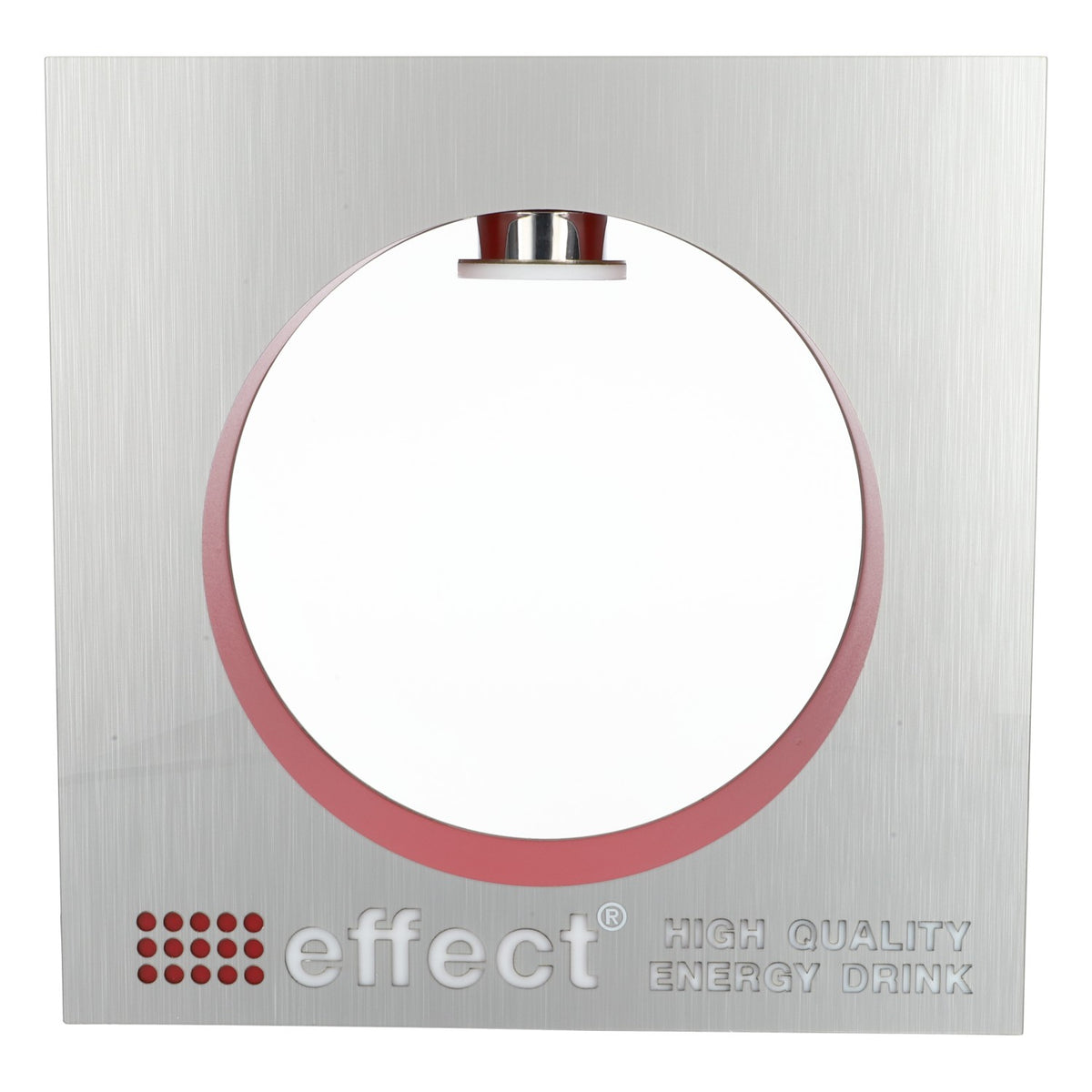 Effect Energy illuminated sign, square LED, incl. power supply, silver, floating bottle magnet – View 4