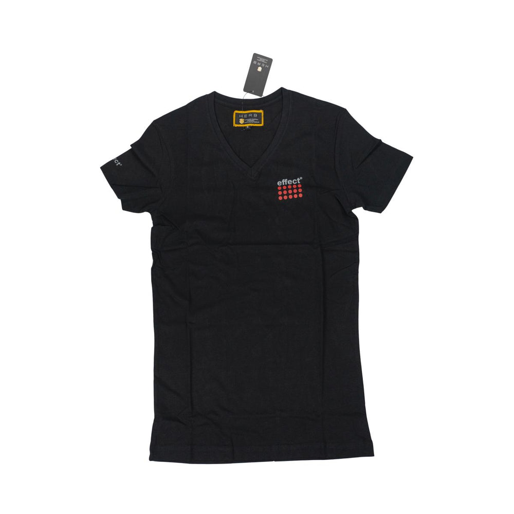 Effect Energy T-Shirt V-Neck Size S Chest Logo Print Clothing Merchandise Gastronomy