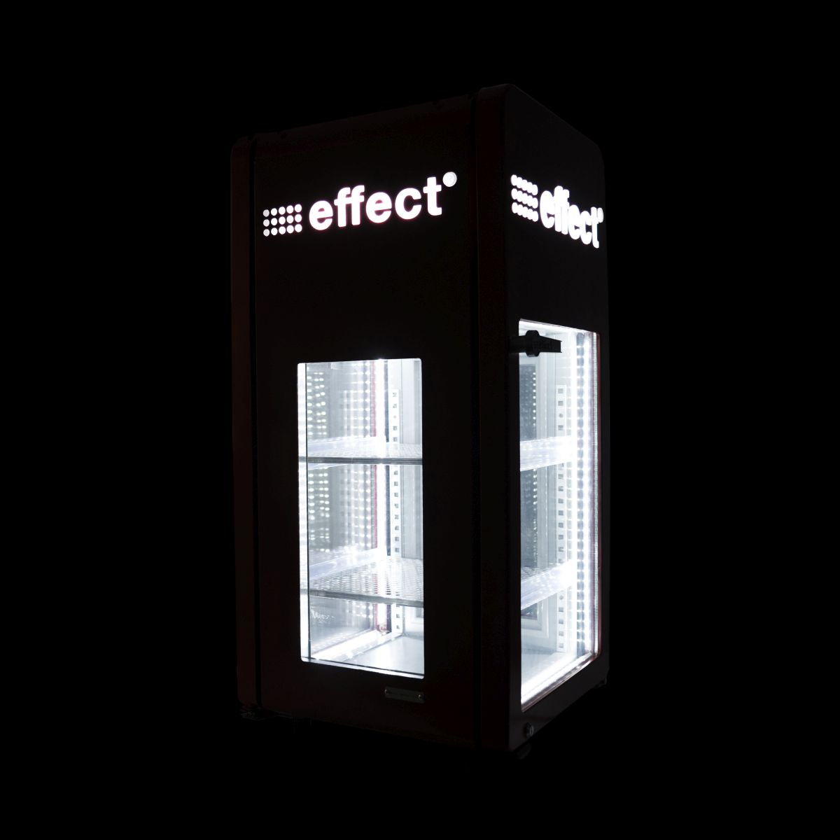 Effect Refrigerator 360 Degree Cooler 78L Eco LED Luminated Fridge Beverage Cooler – View 7